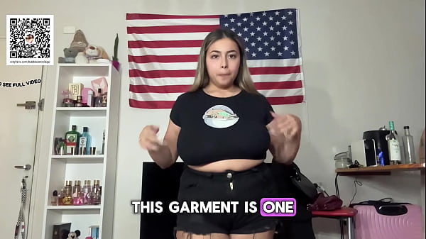 Image Big titty college try on haul