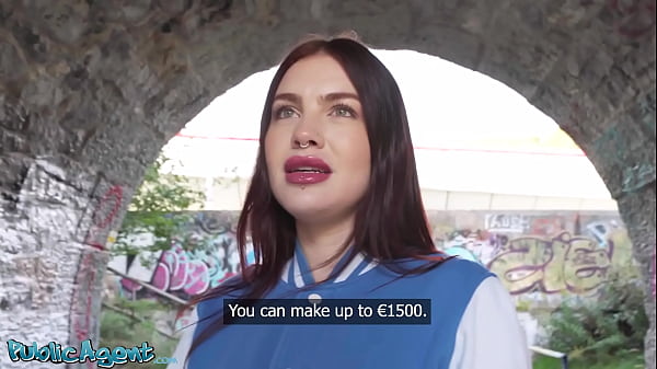 Image Public Agent Big lips big tits POV blowjob hardcore sex beautiful stranger with perfect body