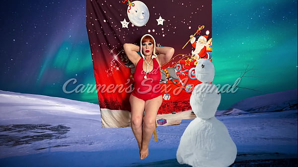 Image Granny Claus&rsquo_ Vibrator & Fingering Christmas in July Orgasms