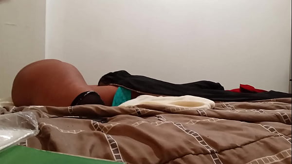 Image Doll Doggystyle - Taggin' That big ass from behind, while she hides under the sheets!