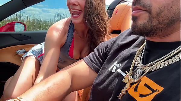Image College Babe Ivy Ireland Cheats On Her Boyfriend with Rich Guy Teddy Tarantino in his Ferrari