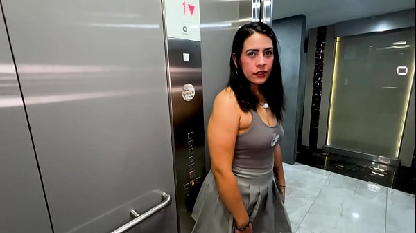 Image I meet my horny neighbor in the elevator and fuck his dirty cock without my husband noticing! KyleiEllish