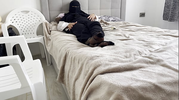 Image Sexy stepmom called her stepson to her place after a shower and let him fuck her in the pussy
