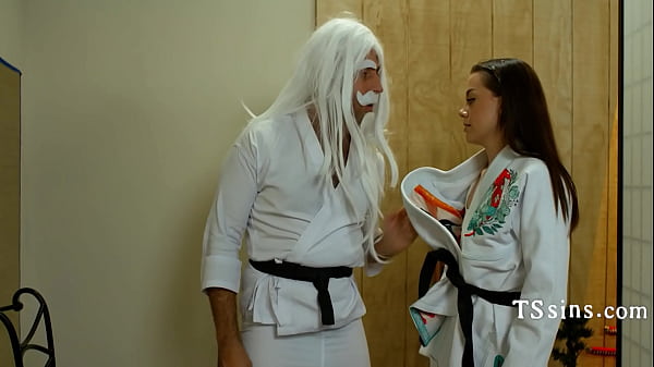 Image SENSEI SLUTS OUT Martial Arts Training Turns | TSSins