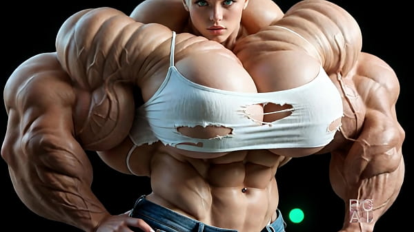 Image How buff will she get? Massive muscle growth for Abigail Arcane! AI