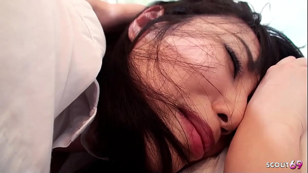 Image Japanese Teen with Big natural Bouncing Boobs Pick Up for First uncensored JAV Casting Fuck by old Guy with Creampie