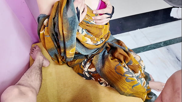Image Desi village bhabhi taking husband's brother cock in closeup missionary.