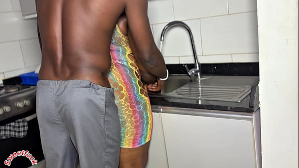 Image Huge ass and tits get fucked by huge cock in kitchen