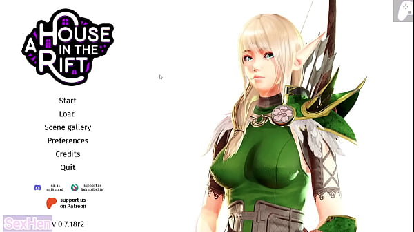 Image Stepsister can't resist and gives me a footjob to make my pulsating erect cock cum everywhere | A house in the rift | Hentai Games P2