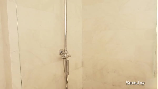 Image Mature BBW Sara Jay Finger Fucks In The Bathroom! What A Hot Shower!