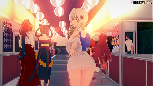 Image Koneko Kimono BBC | 2 | HS DXD NTR Madness 10 | Full movie on Sheer & PTRN: Fantasyking3