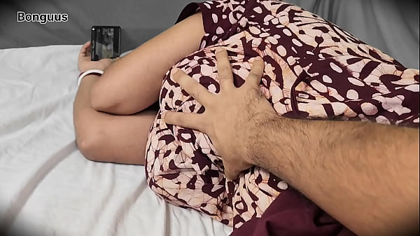 Image Stepmom watching Movie while I fuck her creamy pussy