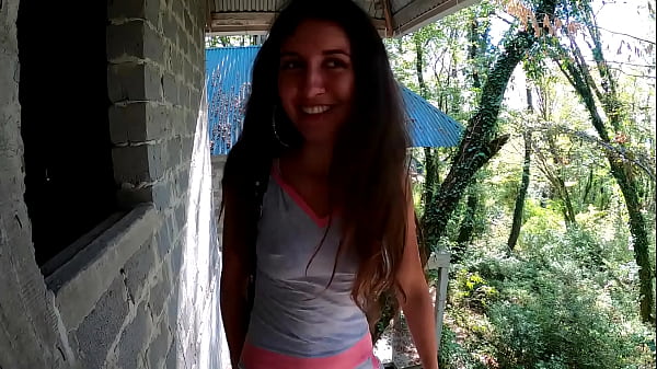 Image DP cute teen Katty West - outdoor anal fuck - three cocks in action