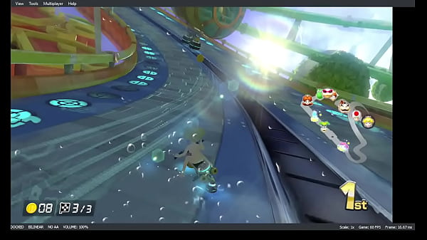 Image Princess peach nude mod gameplay for mario kart 8 deluxe mushroom cup