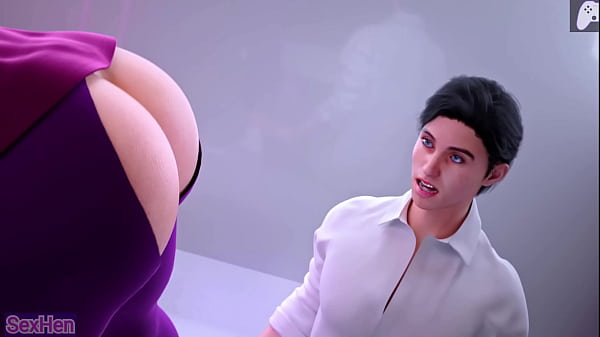 Image I help the Milf out of the car but suddenly her leggings tear and I stick my penis in her ass to cum liters of sperm | Apocalust | Hentai Games P3