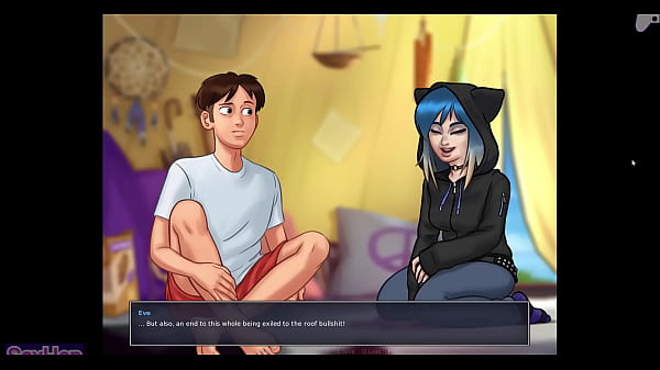 Image I fuck my girlfriend in various positions to make her orgasm and I cum all inside her | Summertime saga | Hentai Games P2