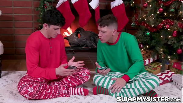Image Bailey and her stepbrother Nick are staying with stepsiblings Laney and Rion for the holidays!