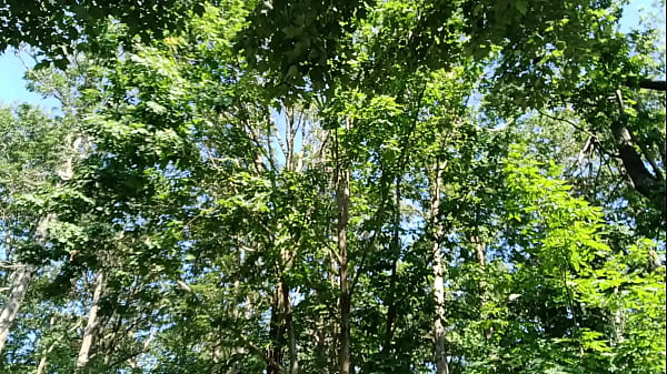 Image Jerking outside makes this big cock cum twice