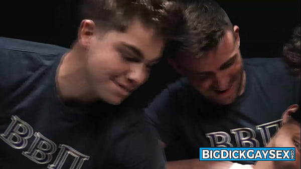 Image Zander Woods braving the initiation and getting some hard fucking from hot guys Canyon Cole Lane Colten and Oliver Carter
