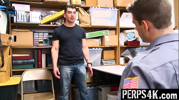 Image Jeremy Spreadums Caught Stealing a Pregnancy Test and Gets Fucked by Officer  as Punishment - Perps4k