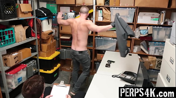 Image Gay Officer Fucks Shoplifter Boy in the Backroom to Teach him a Lesson - Perps4k