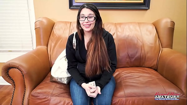 Image Nerdy Brunette Cutie Fiona Ryder Sucks A Cock And Gets Her Pussy Fucked!