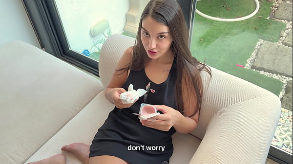Image Stepsis Filled My Tank Top With Yogurt And I Filled Her Pussy With Cum