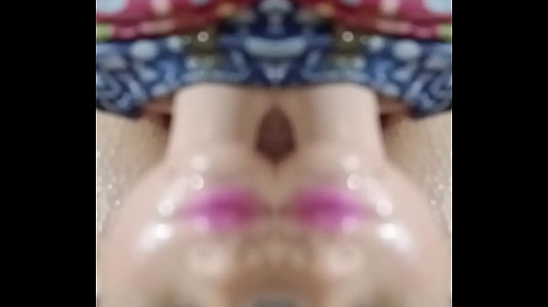 Image Mirranuz M87 20250629 Barbie Doll Blue Ponytail Pink Thong DP Fuck my Anus with glass knotted Plug and Dildo 20m