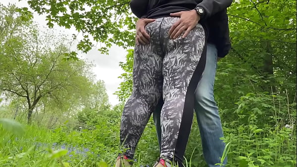Image Felt my mother in law's camel toe in leggings while she was making me cum