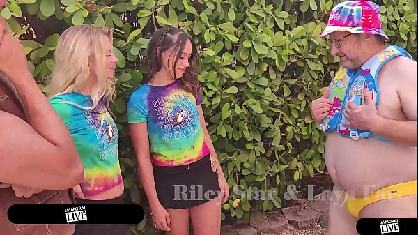 Image Riley Star And Laya Rae Squirt In Wild Threesome With Dean&rsquo_s Big Cock!