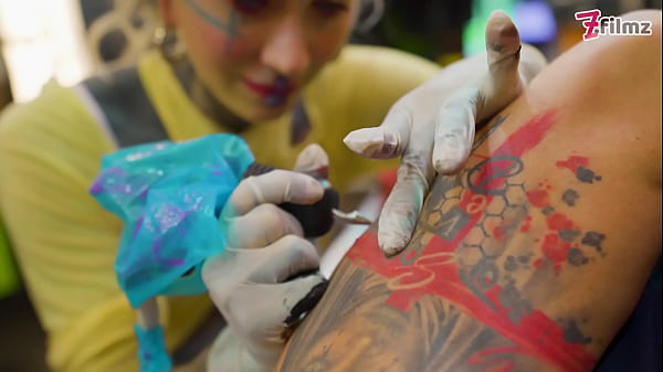 Image Tattoo Artist Turned Anal Toy &ndash_ Pornstar Fucked by Her Own Customer