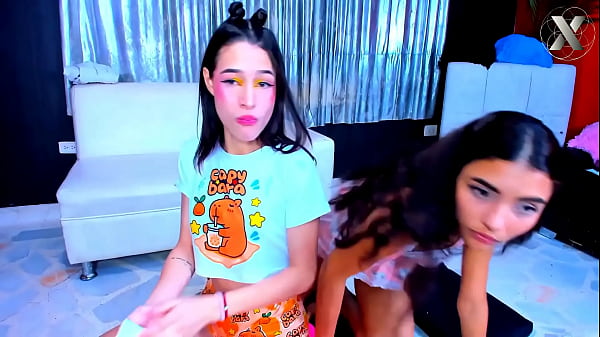 Image Hot sleepover! Throat fucking for Jasmine
