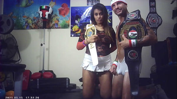 Image BEHIND THE SCENES PORNSHOOT THE PORNSTAR CHAMPION VS BIG BREAST BABE IN CAMEL CLUTCH WRESTLING HOLD MATCH & HARDCORE XXX SEX