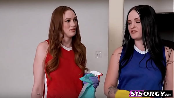 Image SisOrgy - Horny Stepsisters with Perfect Asses Swap and Fuck Their Stepbrothers to Go to Tonight's Game