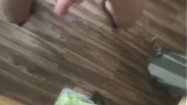Image Hot Masked Young Twink With Big Cock is Cumming on Camera. Muscle and Abs