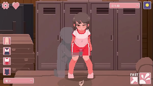 Image [Gameplay] Stuck with girl in school gym warehouse Hentai Game