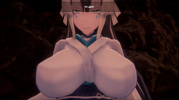Image Monster Girl Island: Prologue en espa&ntilde_ol Fuyuko la mujer de las nieves me deja chupar sus tetas mientras me chupa la polla