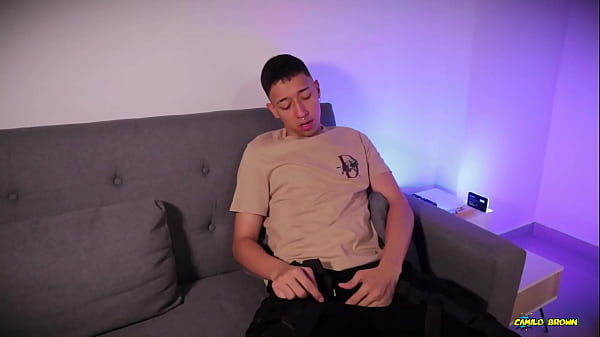 Image Big Dick Latino Twink Jacobo Torres Sniffing His Undies While Jerking And Covering Them In Cum