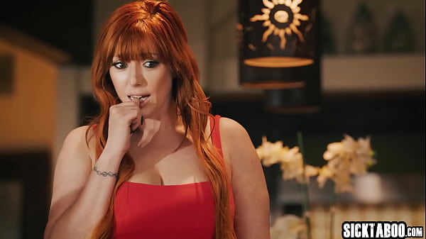 Image Big tits redhead MILF fucks big cock guy after hot masturbation