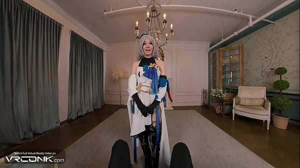 Image VR Conk: Skinny Bronya In Stockings Gets Fucked With Moans In Honkai Star Rail Cosplay Parody