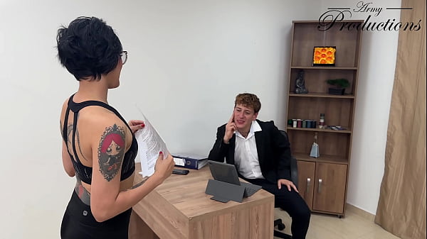 Image Fucking my sexy tattooed secretary whore