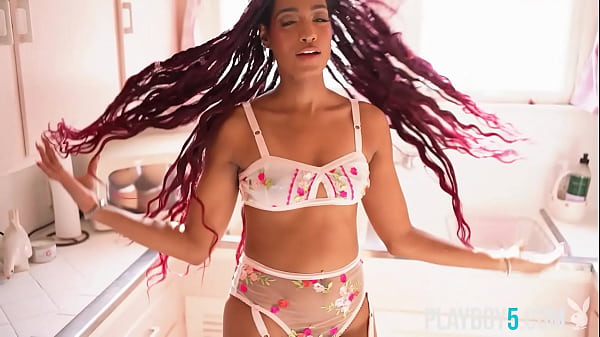 Image Big booty kinky ebony MILF model Addis Fouche solo softcore porn