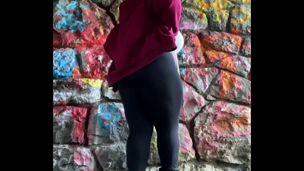 Image Sexy BBW Remi getting creampied in a tunnel