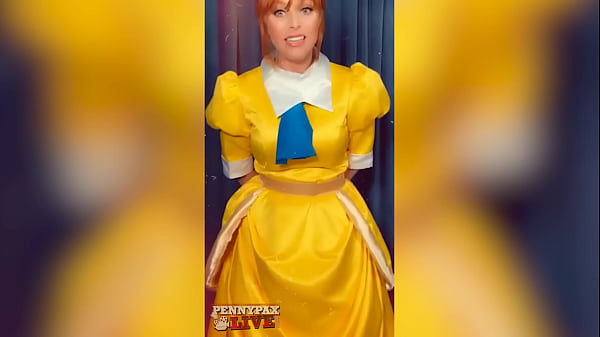 Image Stunning Redhead Penny Pax Pleasures Herself with a Dildo in a Role-Play Adventure!