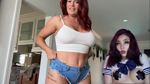 Image Milf tetona se coge al hijastro cuando estan solos en casa