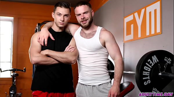 Image Gym guys Marcus McNeil and Christopher White jekring off together after a gym session! One thing lead to another and soon enough the two guys are having sex!