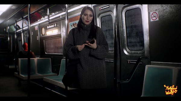 Image Beautiful stranger sucked me in train -