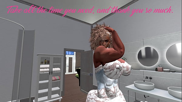 Image Second Life Black man plumber fucks Latina