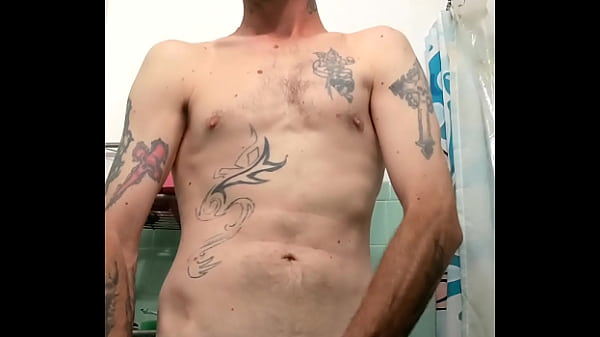 Image Sexy guy Codi Bonez jerking his big dick and leaking cum