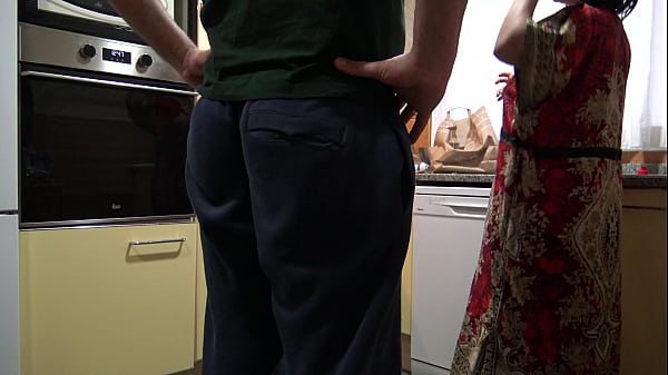 Image Horny Stepmom Tells Stepson To Lick Her Pussy In The Kitchen